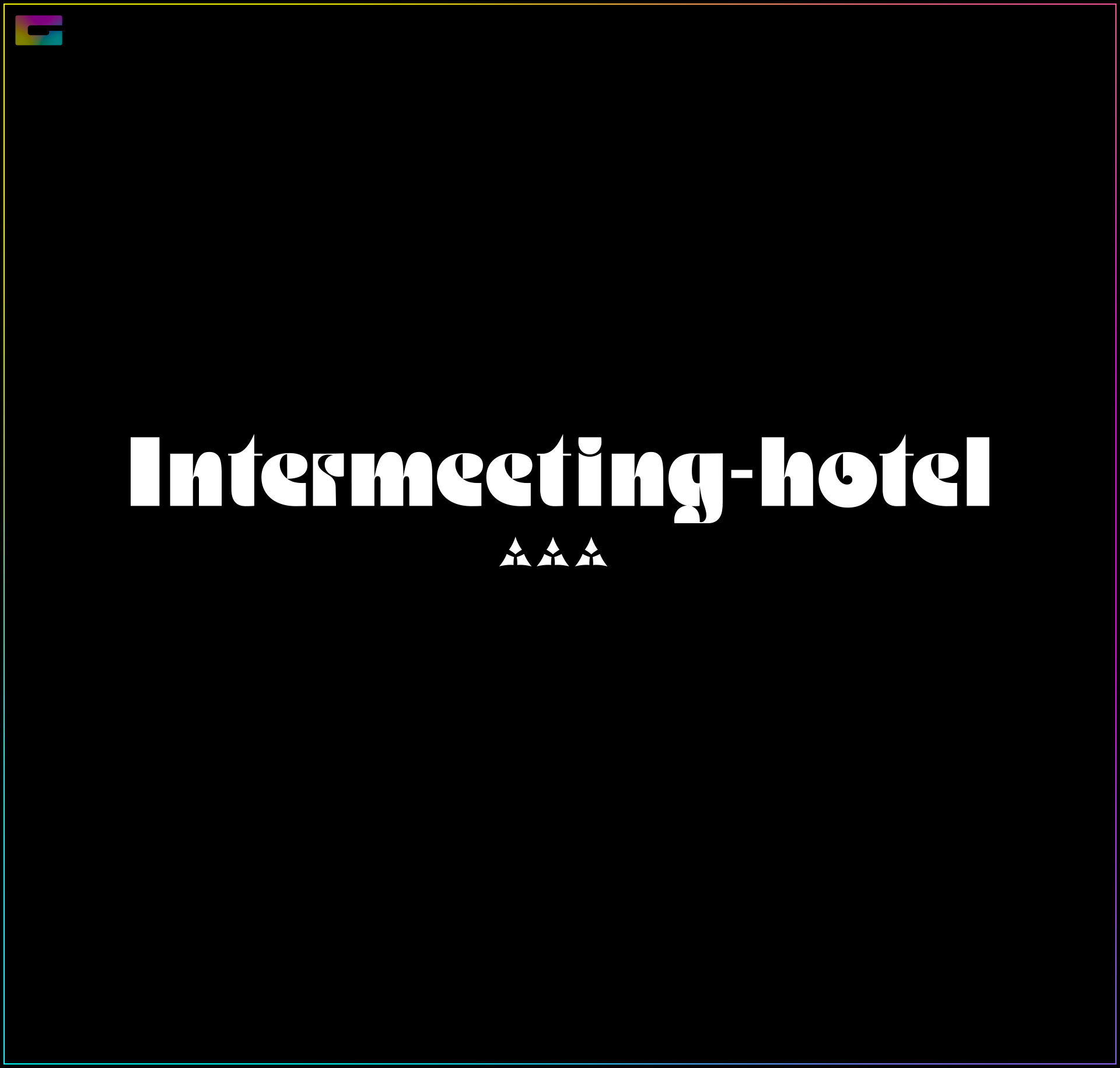 Intermeeting-hotel: logo | gridFitType | Georges Van den Heuvel